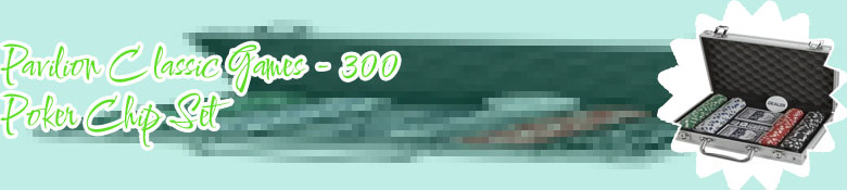 300 pc poker game set
