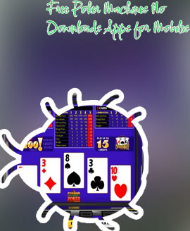 Free poker machine games