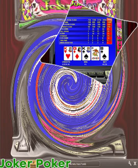 Joker poker machine