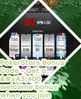 Pokerstars bonus