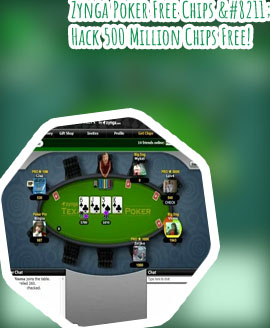Zynga poker 500 million chips free
